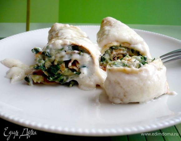 Наша запеканка готова, пробуем и наслаждаемся!