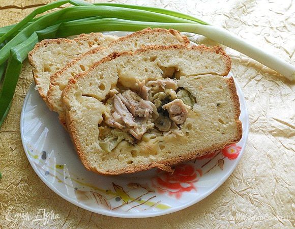 Выпекаем минут 45 при температуре 165 градусов (это в моей духовке!!!). Приятного аппетита.