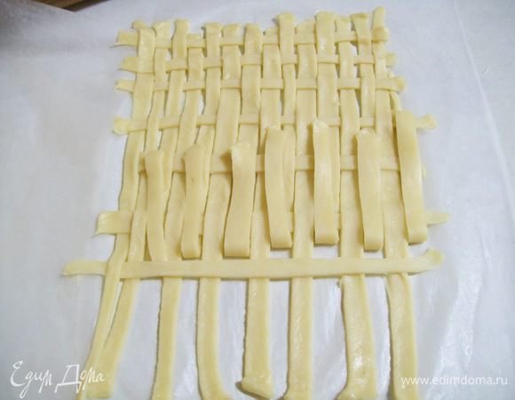 Так ряд за рядом - переплетаем до конца. 