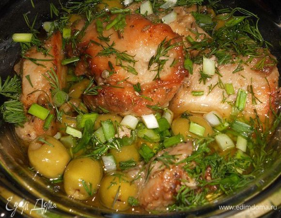 Посыпать зеленью, приятного аппетита.