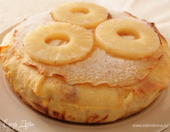 или вот так кольцами ананаса