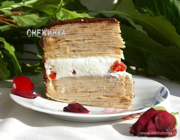 Даём глазури застыть и можно нарезать. Приятного аппетита!