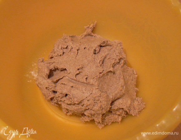 С вечера перемешать все для закваски и оставить на 16 часов бродить.