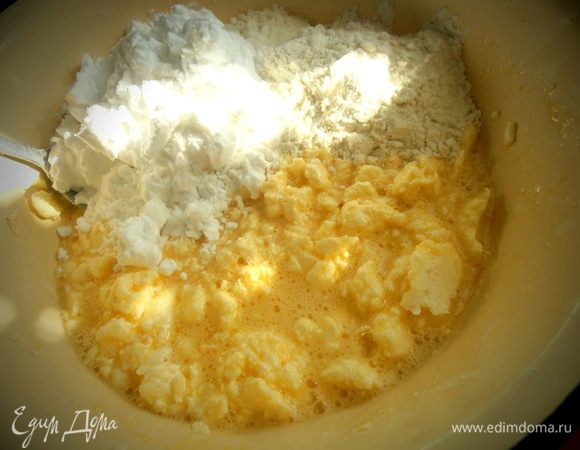 Крахмал с содой...