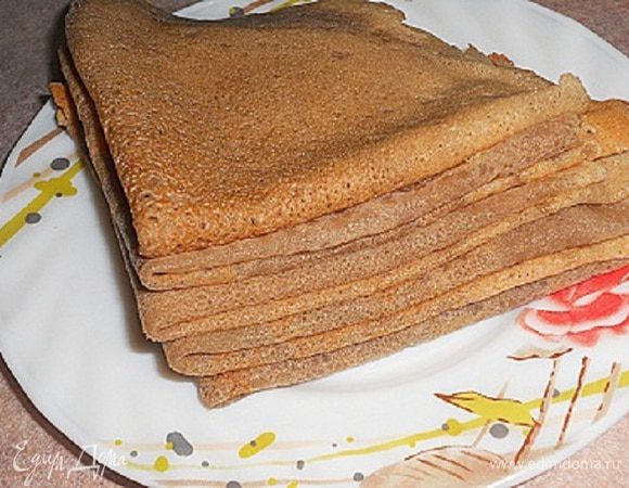 Вот такие крепы. Крепы еще дальше фламбируют с фруктами и коньяком, но это уже по вашему желанию.