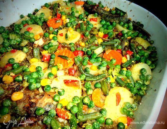 Для семейного ужина можно подавать прямо в форме!