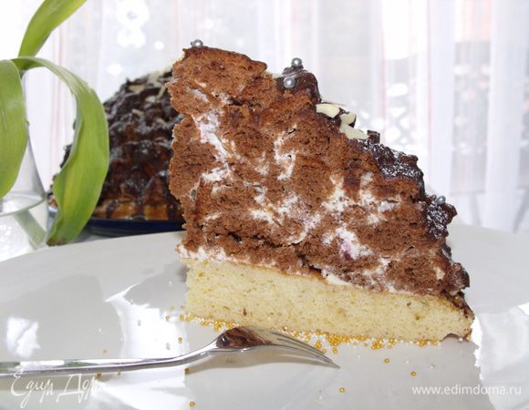 Вот такой разрез ...пропитался великолепно....на третий день был еще вкуснее))) 