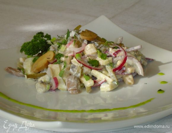 Выкладываем на тарелку и наслаждаемся!