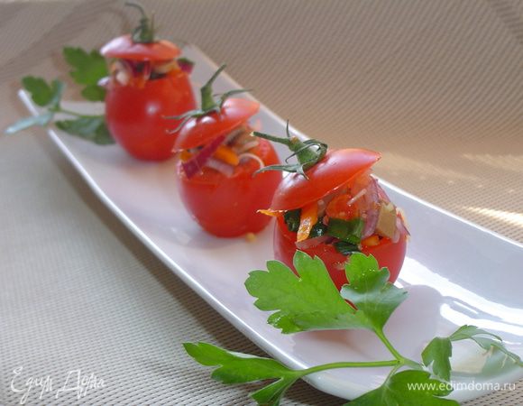 Накрываем крышечками и все! Приятного аппетита!