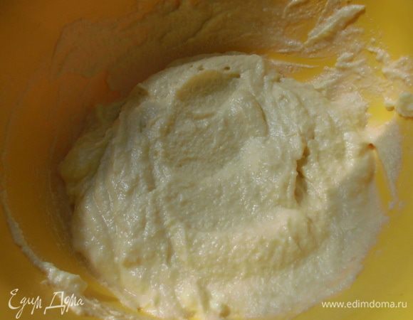 Получается довольно однородная начинка.  