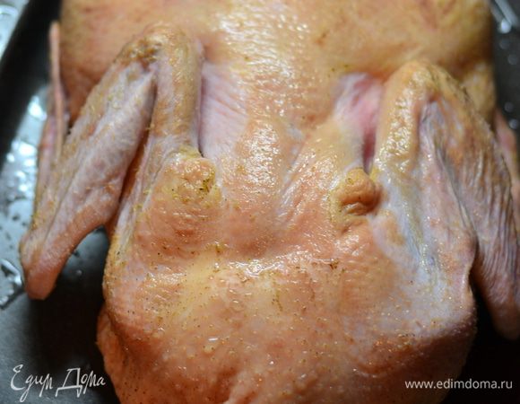 Хорошенько промыть утку.