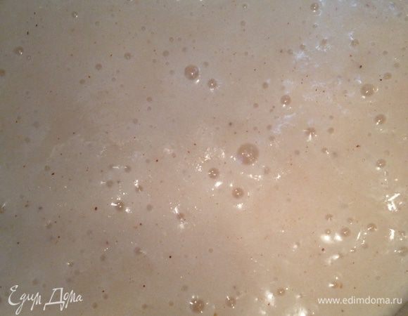 Крем должен стать нежным и однородным