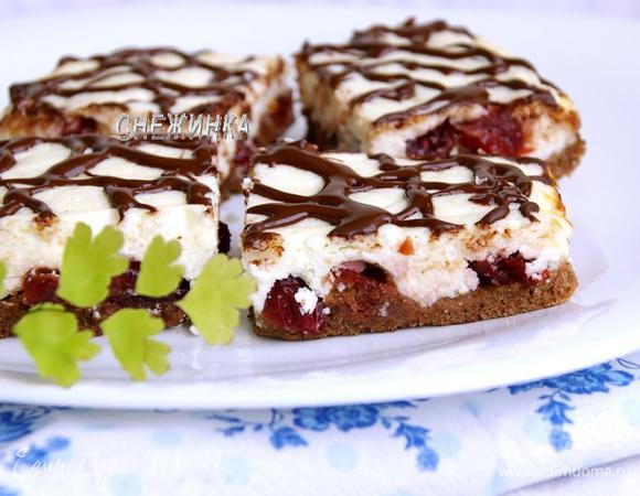 Нарезаем на квадратики. Приятного аппетита!