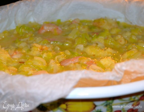 Выпекать до готовности. У меня ушло приблизительно 25 минут.