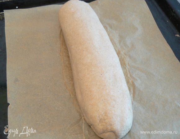 Накройте пластиковым пакетом и на расстойку на 2-2,5 часа.