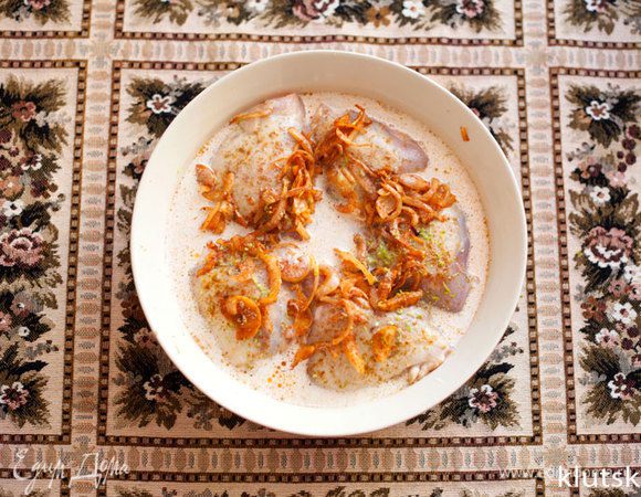  И заливаем всё кокосовым молоком.  