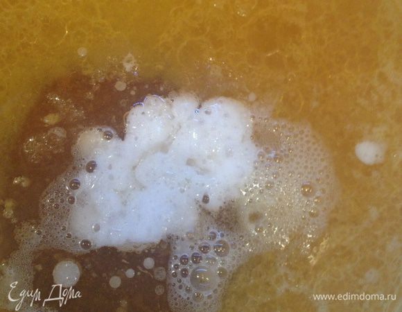 гашеную соду...