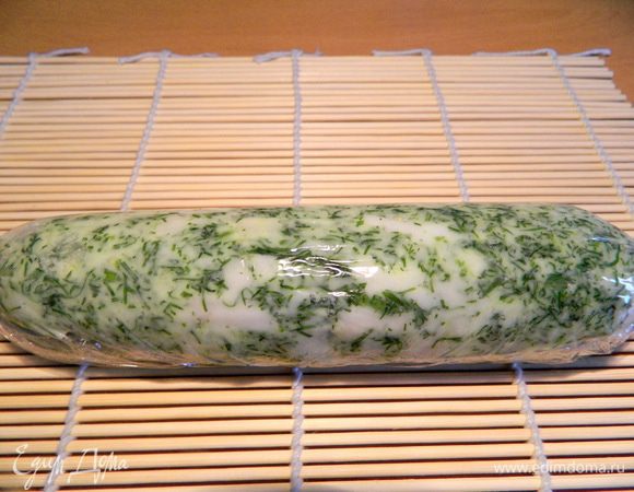 Формируем брусок… и в холодильник.