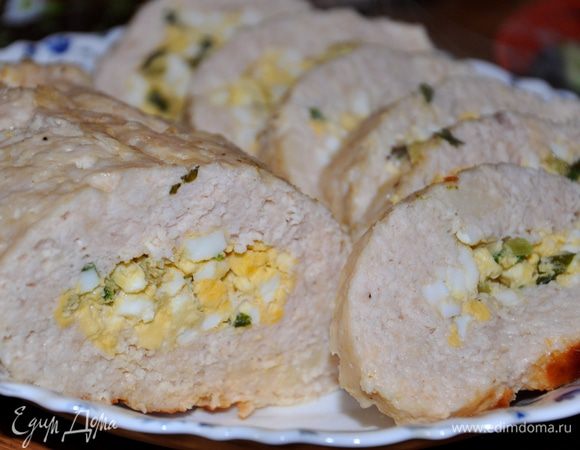 Также, можно свернуть рулетом и запечь в фольге.