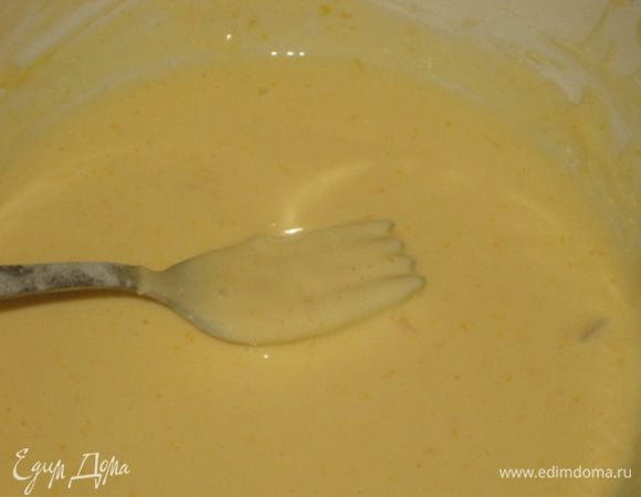 - ЧИЗКЕЙК С ЦИТРУСОВОЙ ЦЕДРОЙ:
Все ингредиенты смешать до однородности. Дать постоять 5-10 минут.