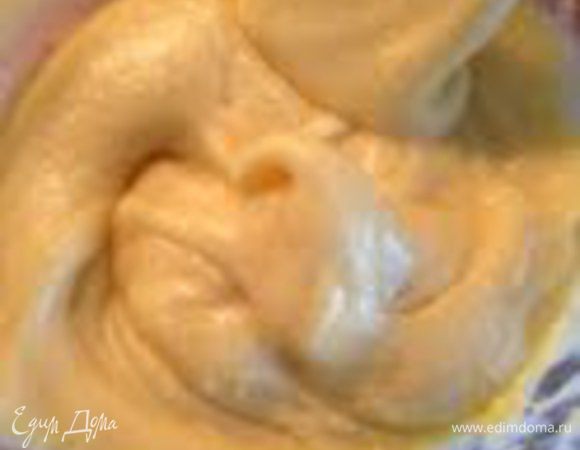 перемешать до однородной,густой массы.