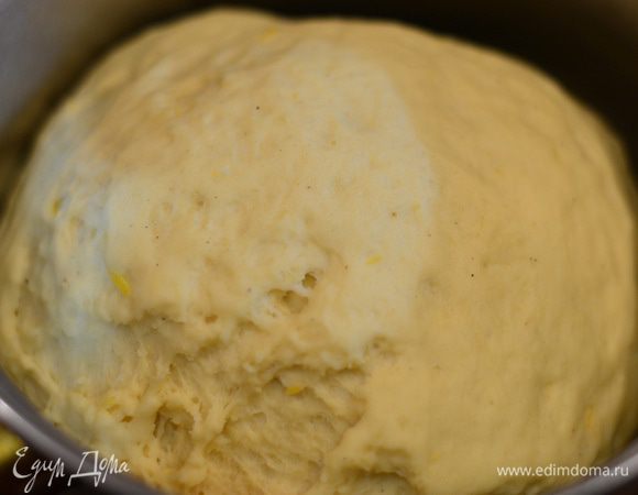 Тесто должно увеличиться в 2 раза.