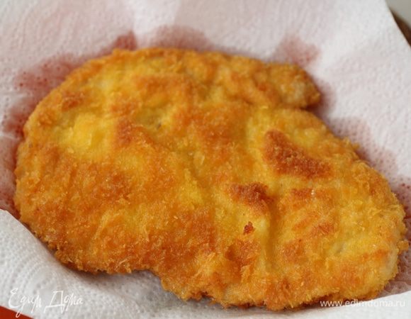 Выложить на бумажное полотенце для удаления остатков масла.