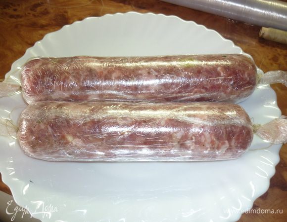 вот такие колбаски у меня получились