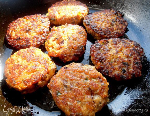 Теперь обжариваем с другой стороны...