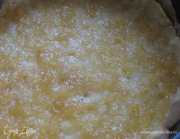 Намазать конфитюром.

