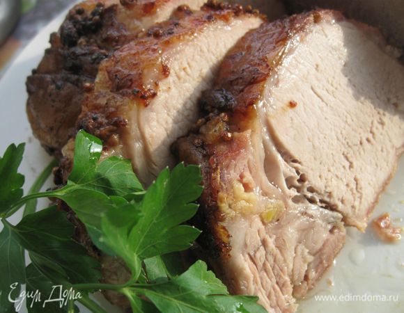 Так выглядит мясо для горячей подачи.



