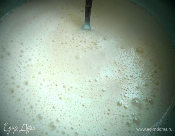 Взбиваем ещё несколько минут...