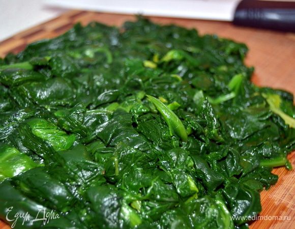 Нарезать не очень мелко.