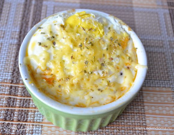 Предлагаю вам обязательно посыпать готовое блюдо, сушенным орегано. Это придаст особый вкус блюду и придаст изюминку :)) Приятного аппетита!