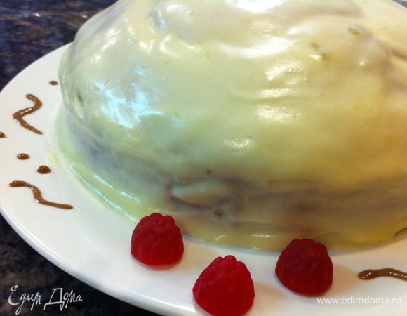 Приятного аппетита! Торт удостоился очень много комплиментов от гостей, которые и меня не обошли стороной :)))