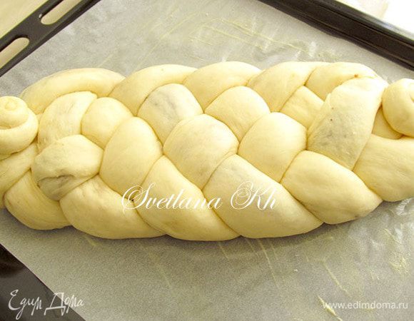 Вот такая булочка получается.