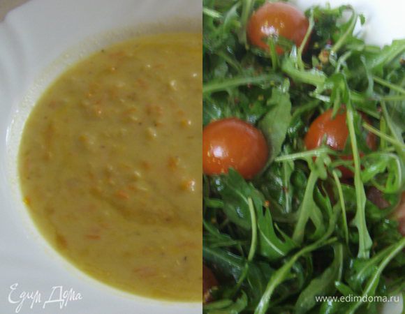 Суп:промыть чечевицу и положить в кастрюлю с водой 1200 мл и поставить на огонь. Пока доводим до кипения, снимаем пенку и варим 5 мин-делаем зажарку: лук подзолотить на масле сливочном и оливковом вместе, добавить морковь и ещё 3 мин., присыпать мукой и ещё 3 мин. Перекладываем зажарку к чечевице и доливаем 200 мл воды, соль и перец по вкусу и ещё на 5 мин. Снимаем с плиты, уже в тареку добавляем сливки чуть, ломтик лимона и зелень.

