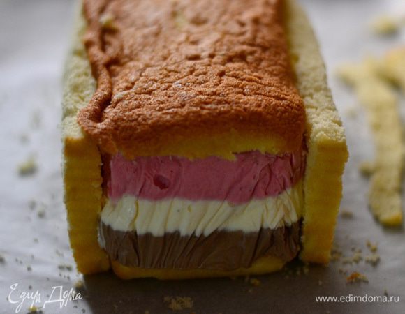 Накрываем верхушкой.