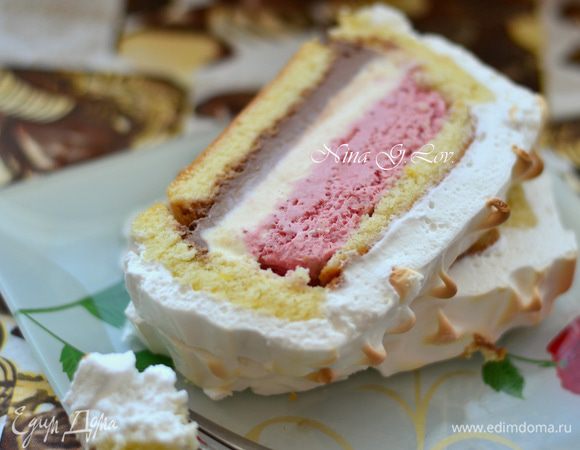 И вот он, долгожданный кусочек! Приятного аппетита!