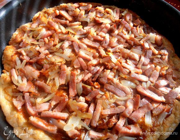 Ровно распределяем по всей галете!