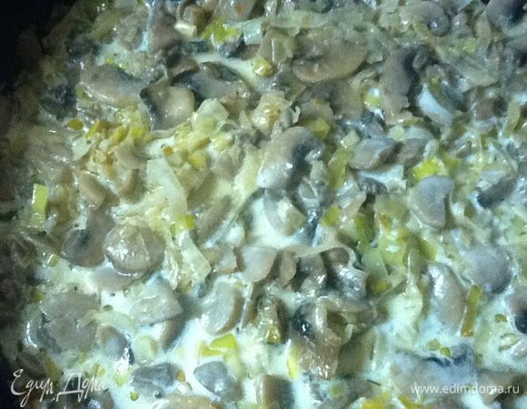 Добавляем 10% сливки.