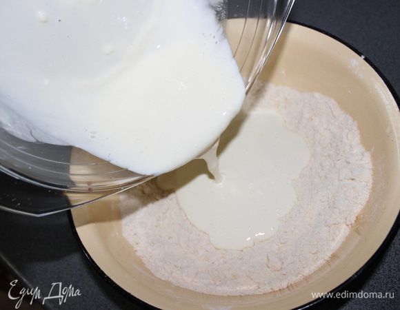 Полученное смешиваем