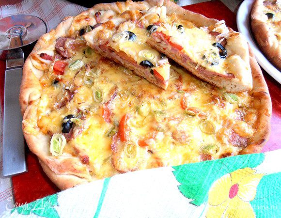 Для любителей плоской пиццы, пожалуйста...