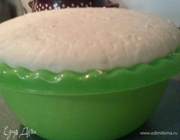 Даем 1 раз подняться и перемешиваем