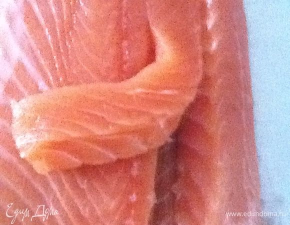 Вырезаем самые нежирные пласты