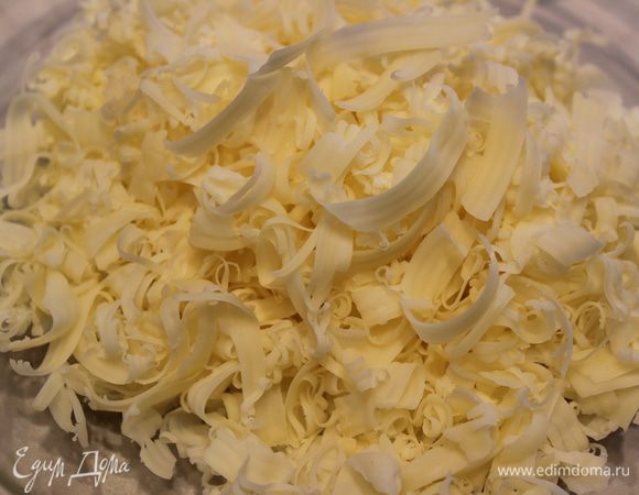 Сыр твердый натереть на терке