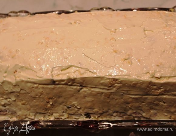 Покрыть весь салат майонезом