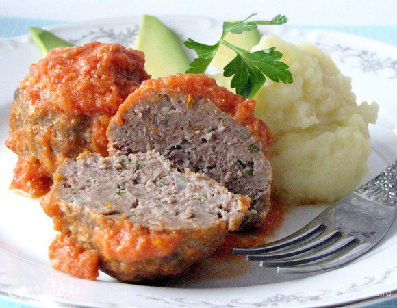 Мясные шарики по-итальянски готовы. Приятного аппетита!