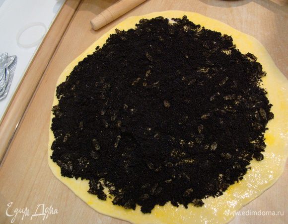 Раскладываем начинку