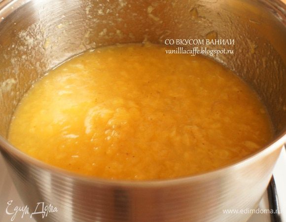 Вот такая получилась банановая масса.